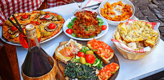 rome food and wine tour in prati